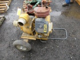 4'' GAS POWERED TRASH PUMP W/ KOHLER COMMAND 14 GAS ENGINE