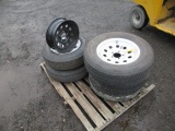 ASSORTED TIRES & WHEELS