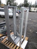 (2) METAL STANDS