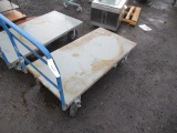 METAL MOVING CART W/ REMOVEABLE HANDLE