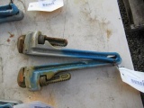 (2) RIDGID 14'' PIPE WRENCHES