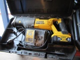 DEWALT 20V RECIPROCATING SAW W/ BATTERY, CHARGER & CASE