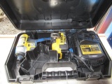 DEWALT 20V 1/4'' IMPACT DRIVER W/ BATTERY, CHARGER & CASE