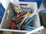 CRATE W/ ASSORTED TOOLS