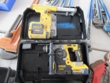 DEWALT 20V HAMMER DRILL & HEPA FILTER VAC W/ BATTERY & CASE