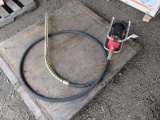 MUSTANG CV3500 CONCRETE VIBRATOR (UNUSED)