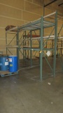 PALLET RACKING - (3) 3'8'' X 12' UPRIGHTS & 7'8'' CROSS ARMS