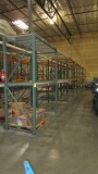 PALLET RACKING - (9) 3'8'' X 12' UPRIGHTS & 7'8'' CROSS ARMS