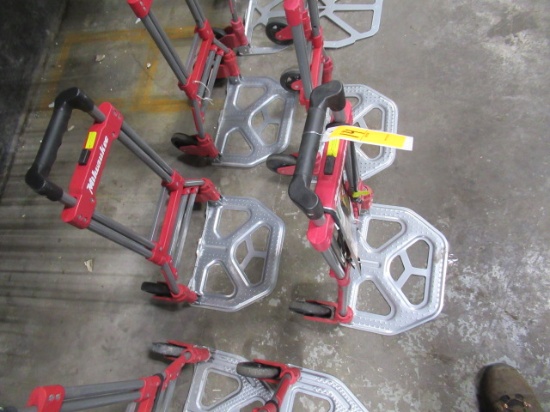 (2) MILWAUKEE COLLAPSIBLE HAND TRUCKS