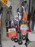 ASSORTED RATCHETING WRENCHES