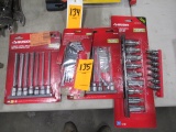 ASSORTED HUSKY TORX & HEX BIT SETS