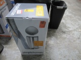 SIMPLEHUMAN 18 GALLON STAINLESS GARBAGE CAN