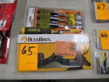 BUCK BROS ADJUSTABLE BENCH PLANE & (4) WOOD CHISELS