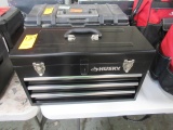 HUSKY 3 DRAWER METAL TOOL BOX