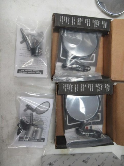 (2) CRG HINDSIGHT MIRRORS W/MOUNTING KIT