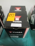 (2) YUASA YTX12-BS 12V BATTERIES