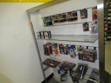 CONTENTS OF DISPLAY - ASSORTED MOTORCYCLE PARTS