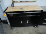 YUKON ROLLING TOOL BOX W/WOOD TOP