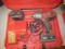 MILWAUKEE M18 1/2'' IMPACT WRENCH W/(2) BATTERIES, CHARGER & CASE