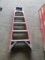 LOUISVILLE 6' FIBERGLASS STEP LADDER