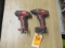 (2) HILTI 22V CORDLESS IMPACT DRIVERS W/(1) BATTERY