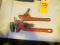 (2) ADJUSTABLE WRENCHES