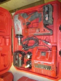 MILWAUKEE M18 PROPEX EXPANSION TOOL W/(2) BATTERIES, CHARGER & CASE