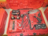 MILWAUKEE M18 PROPEX EXPANSION TOOL W/(2) BATTERIES, CHARGER & CASE