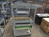 (2) PLASTIC SHOP CARTS