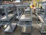 (2) PLASTIC SHOP CARTS