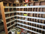 CONTENTS OF CABINET - ASSORTED BRACKETS