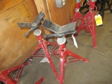 (2) B&B PIPE STANDS