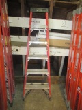 LOUISVILLE 6' FIBERGLASS STEP LADDER