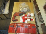 ASSORTED HILTI PARTS & CHARGER