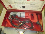 MILWAUKEE 120V RIGHT ANGLE DRILL W/METAL CASE