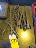 ASSORTED HOLE SAW EXTENSIONS
