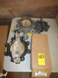 ASSORTED BUTTERFLY VALVES