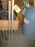 ASSORTED SIZE SLEDGE HAMMERS