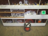 CONTENTS OF SHELF - ASSORTED WIRE & OUTLET BOXES