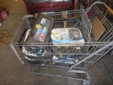 CART W/ASSORTED TIRE CHAINS