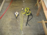 FALL PROTECTION HARNESS, LANYARD & SELF-RETRACTING LIFELINE