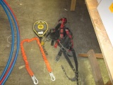 FALL PROTECTION HARNESS, LANYARD & SELF-RETRACTING LIFELINE