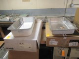 (2) STAINLESS UNDERMOUNT SINKS