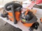 (2) ASSORTED SIZE RIDGID WET/DRY VACS