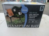 HAMPTON BAY 5-PACK SOLAR LED PATHWAY LIGHTS