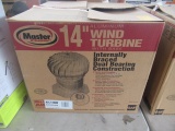 MASTER FLOW 14'' WIND TURBINE W/BASE