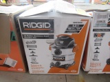 RIDGID 10 GALLON STAINLESS STEEL WET/DRY VAC