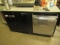 ROLLING COFFEE CART W/BEVERAGE-AIR REFRIGERATOR & DRAWER SINK