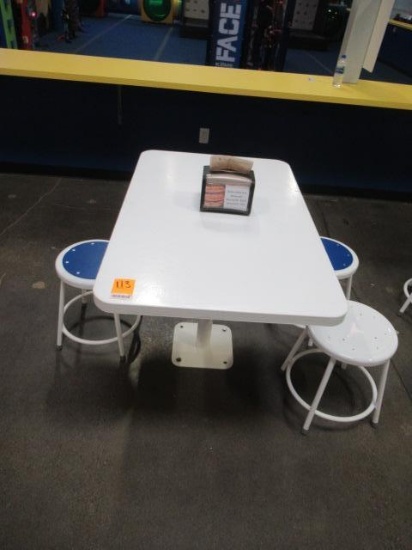 TABLE W/(3) STOOLS