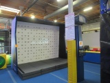 VALOMOTION AUGMENTED CLIMBING WALL W/PROJECTOR & MONITOR (*REQUIRES SUBSCRIPTION *BUYER RESPONSIBLE